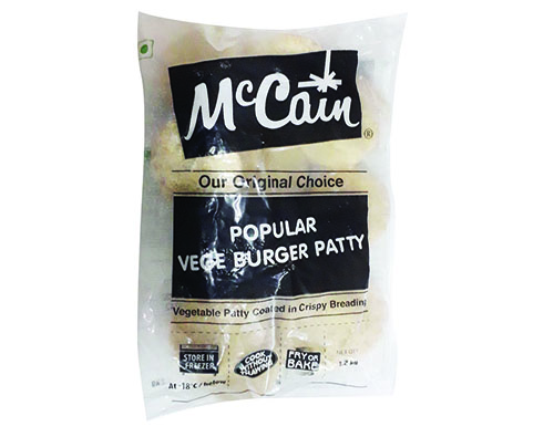 McCain Popular Veggie Burger Patty